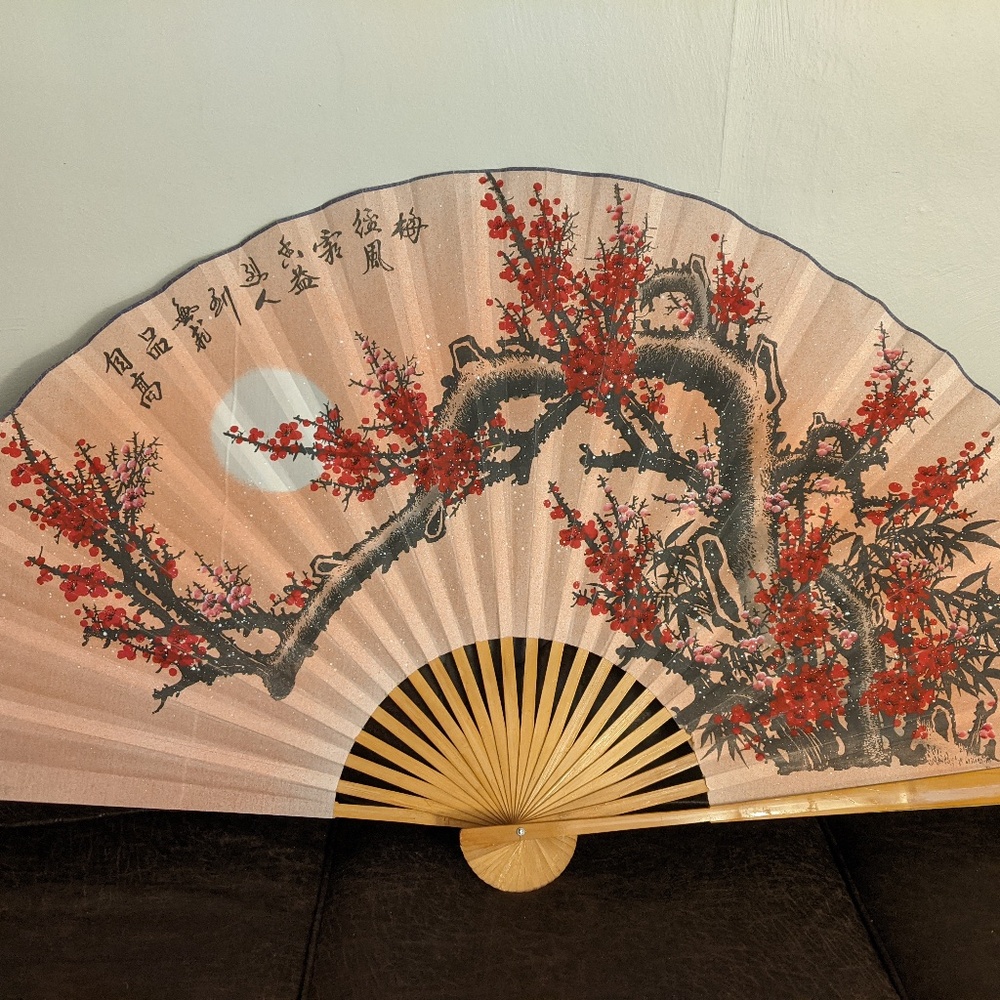 Japanese Fan wall decor